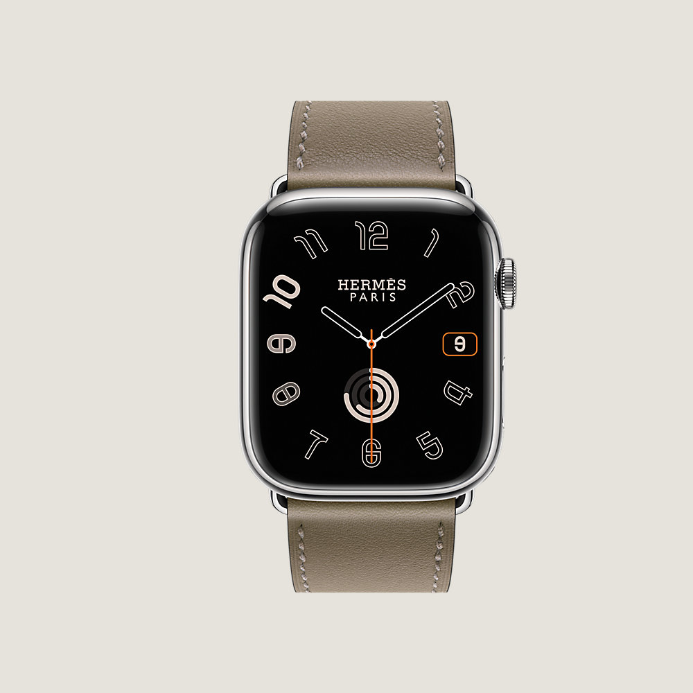 Series 9 ケース & Apple Watch Hermès シンプルトゥール 45 mm 